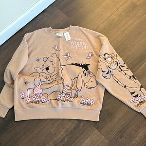 Disney Winnie the Pooh Sweatshirt women’s x small oversize